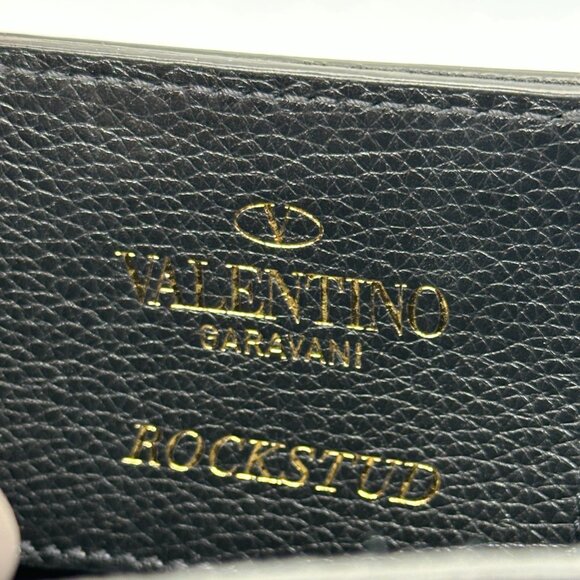 Valentino Garavani Rockstud Studded Small Leather Tote Crossbody Bag - Picture 16 of 16